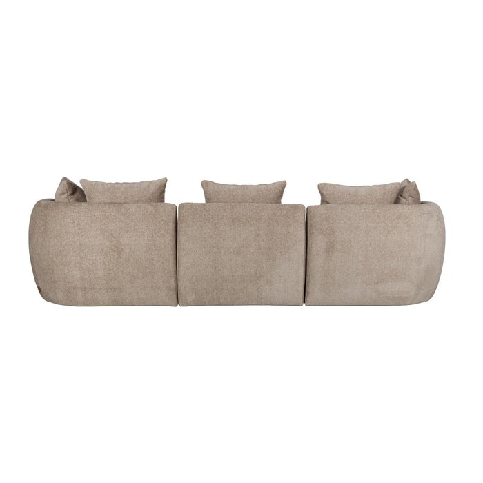 Rocca Sofa 4.5-seater Cappuccino 