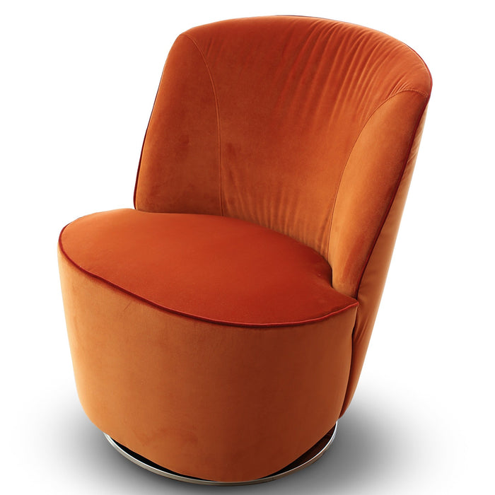 Cocoon Armchair (with removable cover) Pumpkin - Sustainable